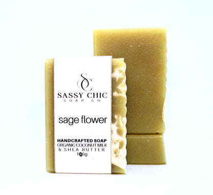 Sage Flower Soap